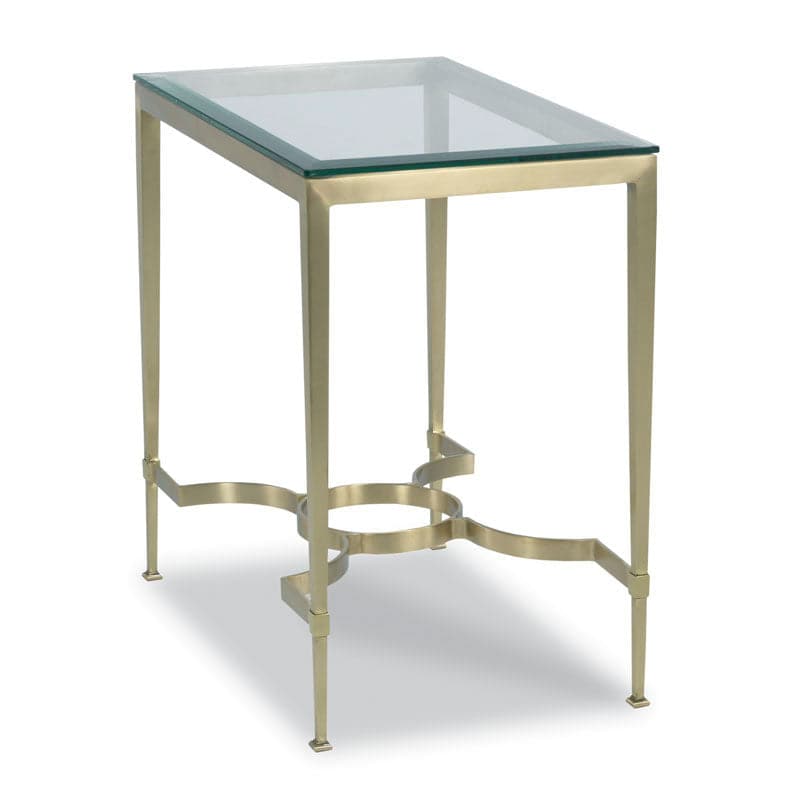 Brass Martini Table-Woodbridge Furniture-WOODB-1198-55-Side Tables-1-France and Son