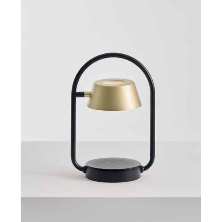 OLO Ring Portable Table Lamp-Seed Design-SEED-SLD-130DC-GLD-Table LampsBlack+Champagne Gold-1-France and Son