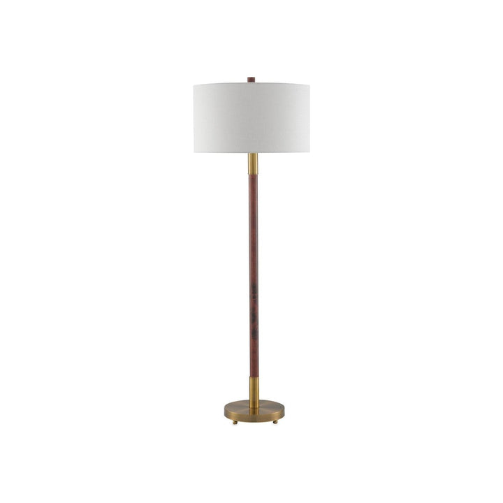 Bravo Mahogany Floor Lamp