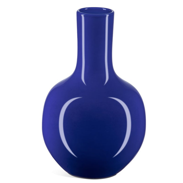 Imperial Long Neck Vase-Currey-CURY-1200-0704-Decorative ObjectsBlue-7-France and Son