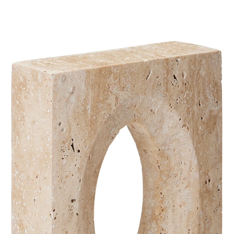 Demi Travertine Bookends Set of 2-Currey-CURY-1200-0774-BookendsNatural-2-France and Son