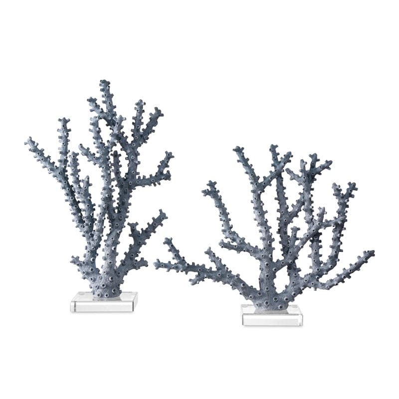 Blue Coral Set of 2-Currey-CURY-1200-0797-Decorative Objects-2-France and Son
