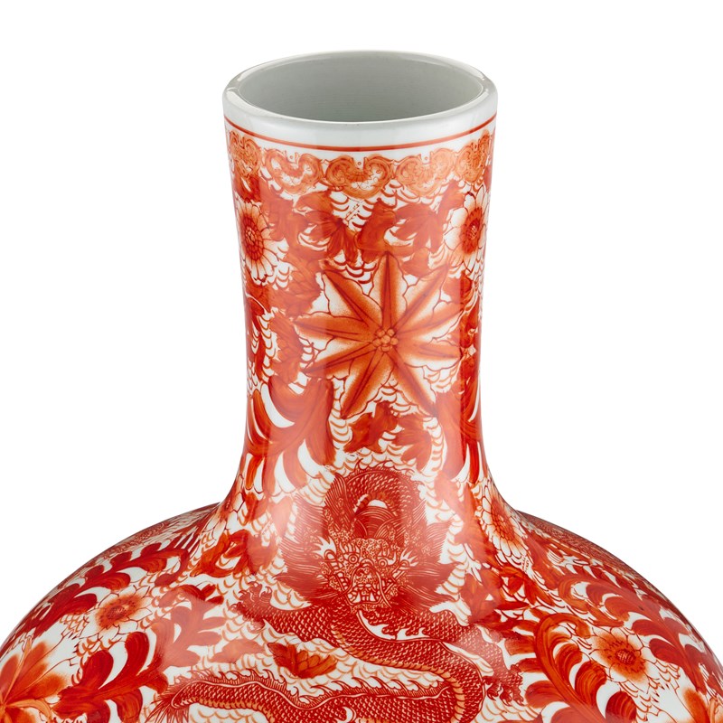 Biarritz Coral Fern Long Neck Vase-Currey-CURY-1200-0845-Vases-2-France and Son