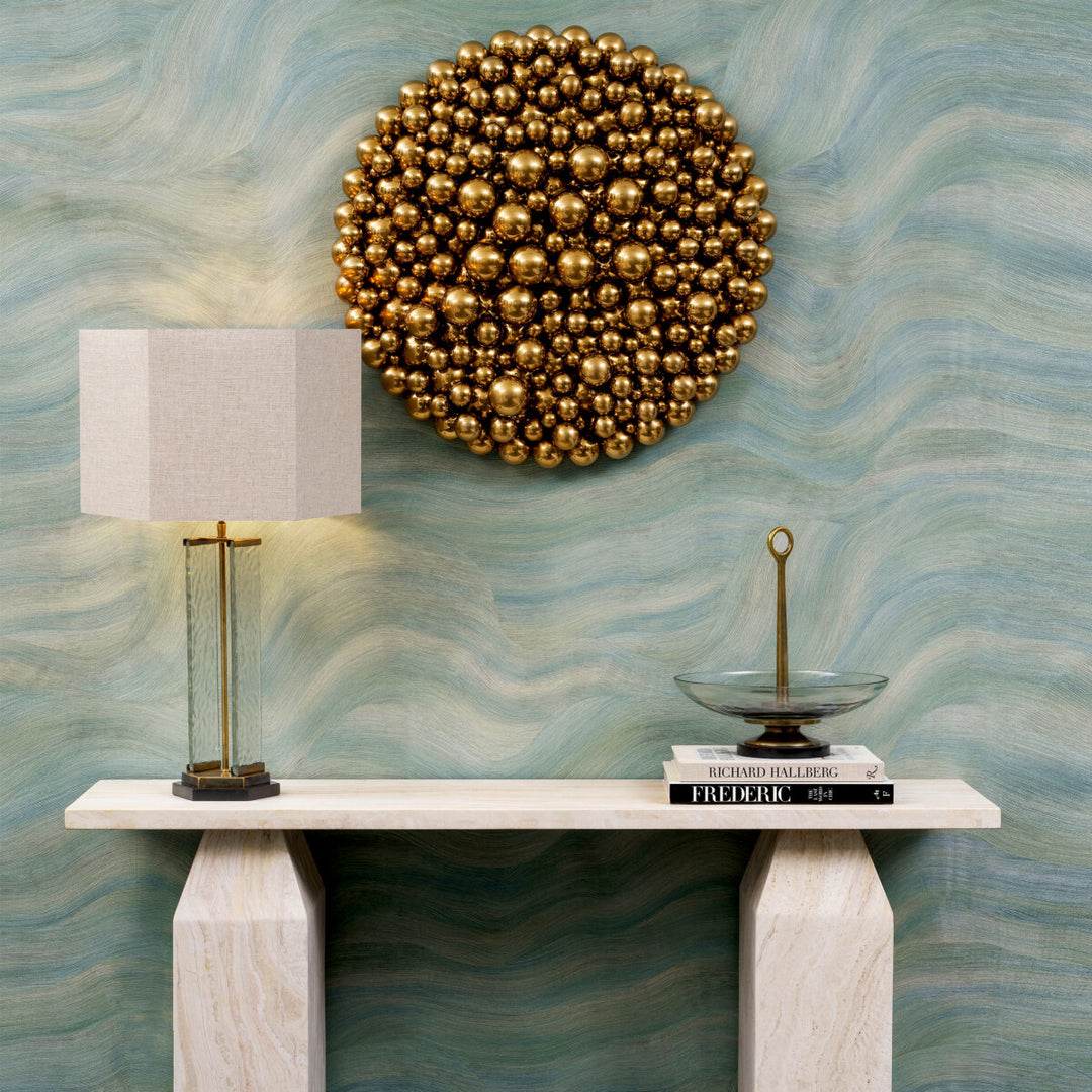 Wall Object Silvershore - Vintage brass finish
