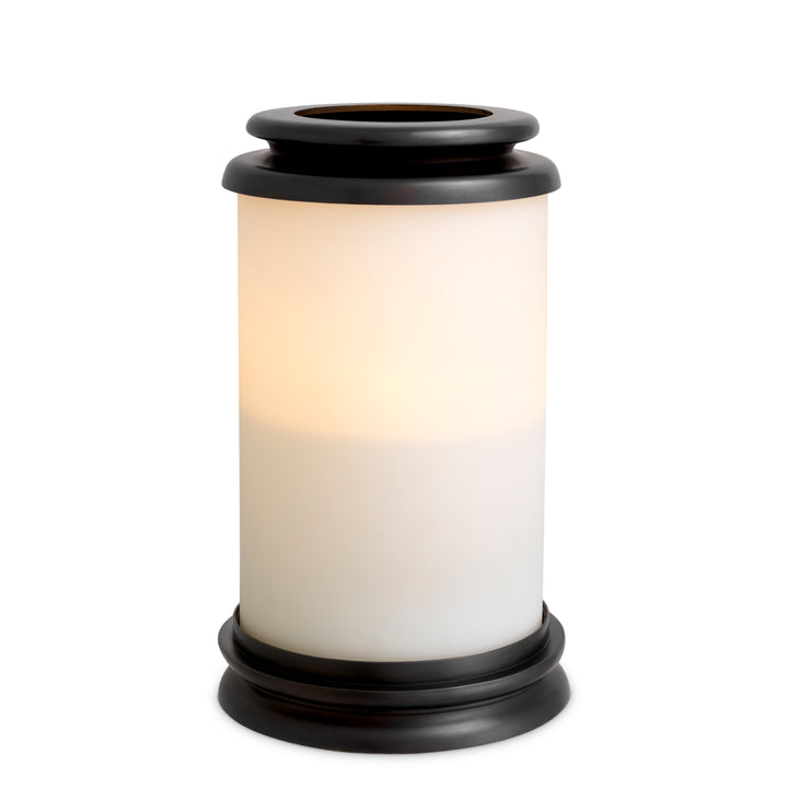 Hurricane Carrington S - Bronze finish | white glass