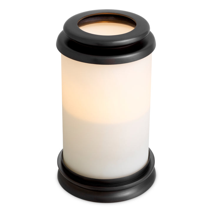 Hurricane Carrington S - Bronze finish | white glass