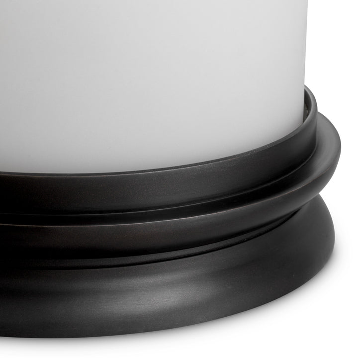 Hurricane Carrington S - Bronze finish | white glass