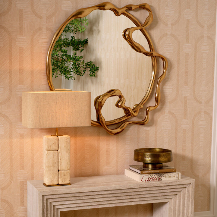 Mirror Jennings - Gold finish