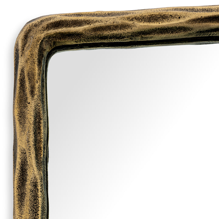 Mirror Dalton - Antique brass finish
