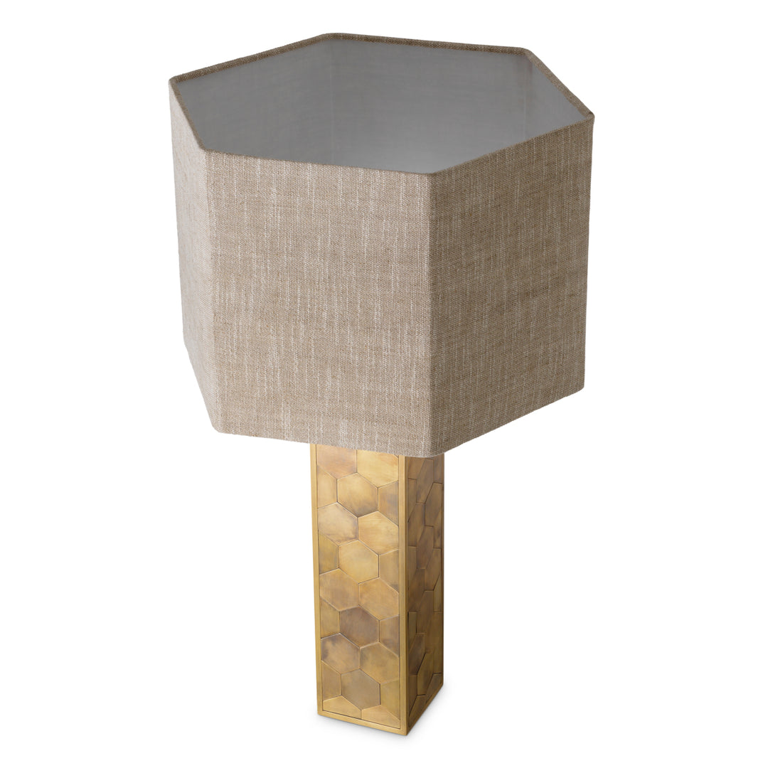 Table Lamp Montreux - Vintage brass finish