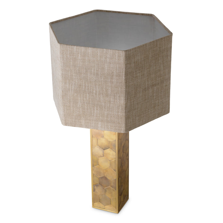 Table Lamp Montreux - Vintage brass finish