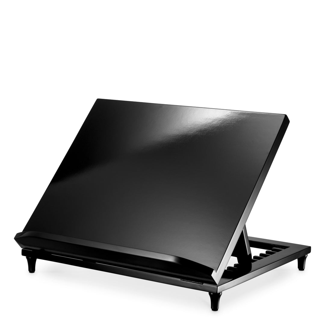 Bookstand Camino - Piano black finish
