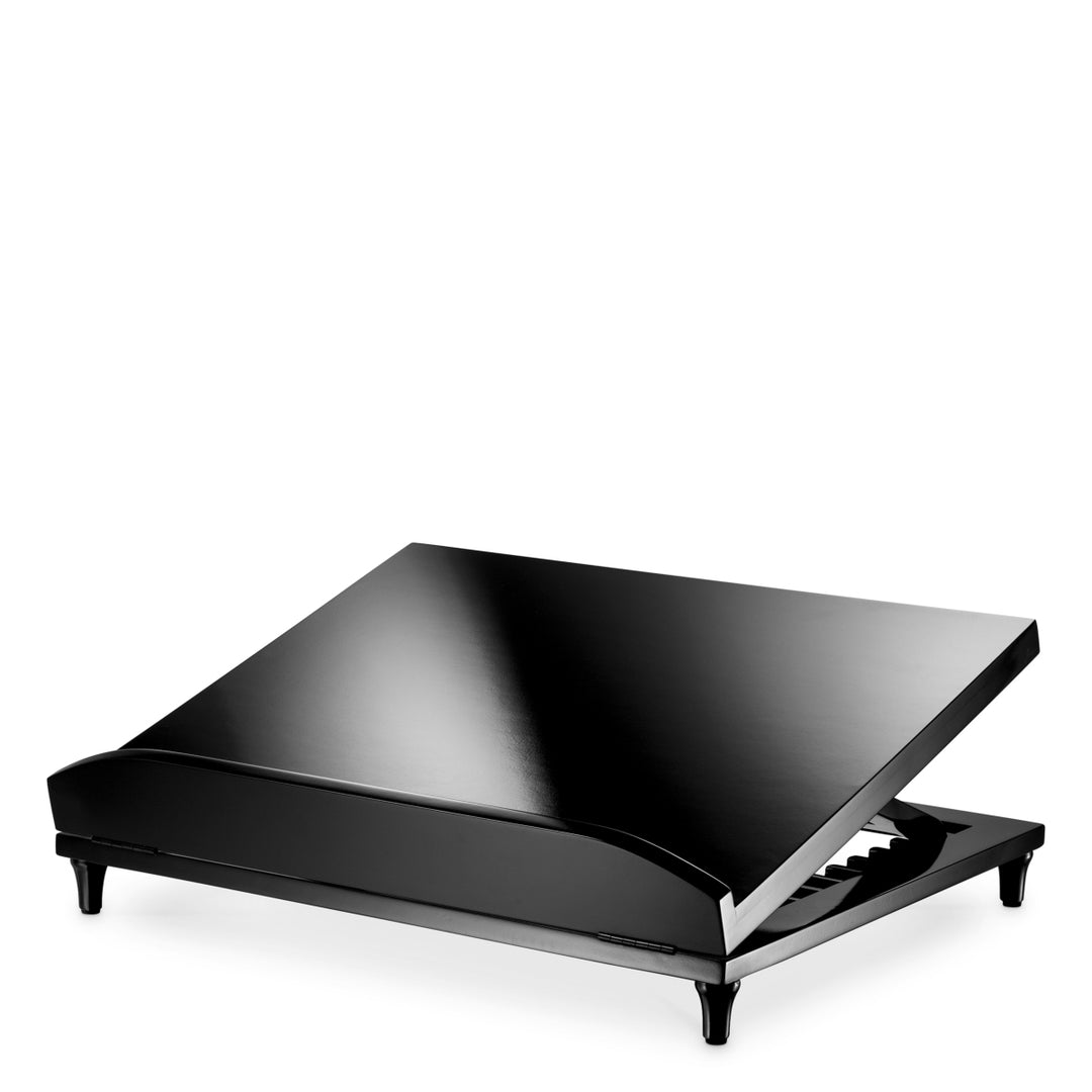 Bookstand Camino - Piano black finish