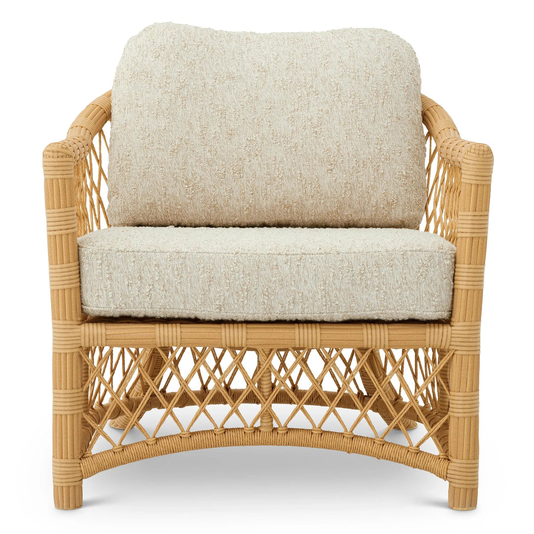 Outdoor Chair Riverton Faux Rattan Arden Natural - image 2