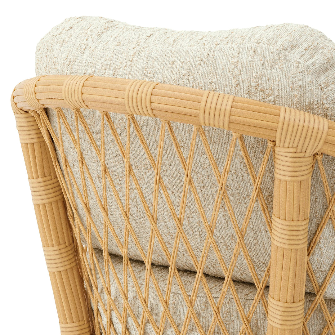 Outdoor Chair Riverton Faux Rattan Arden Natural - image 6