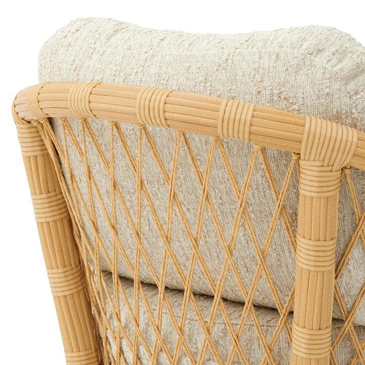 Outdoor Chair Riverton Faux Rattan Arden Natural - image 6