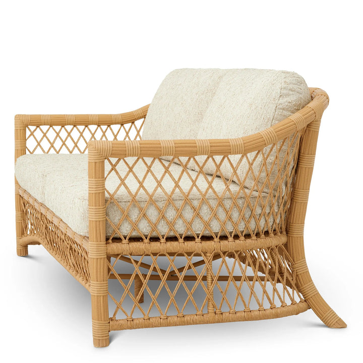 Outdoor Sofa Riverton Faux Rattan Arden Natural - image 3