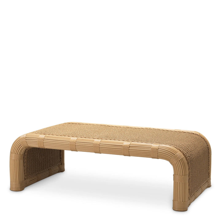 Outdoor Coffee Table Riverton Faux Rattan - image 1