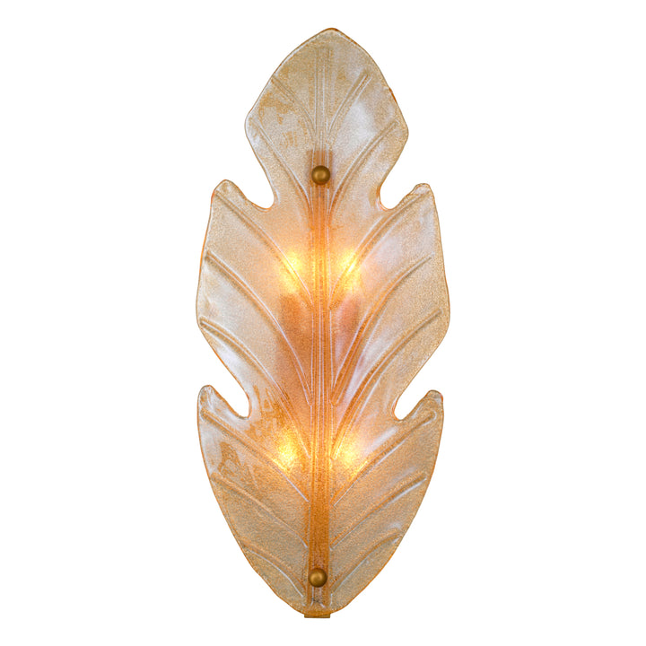 Wall Lamp Grandeur - Champagne colored glass