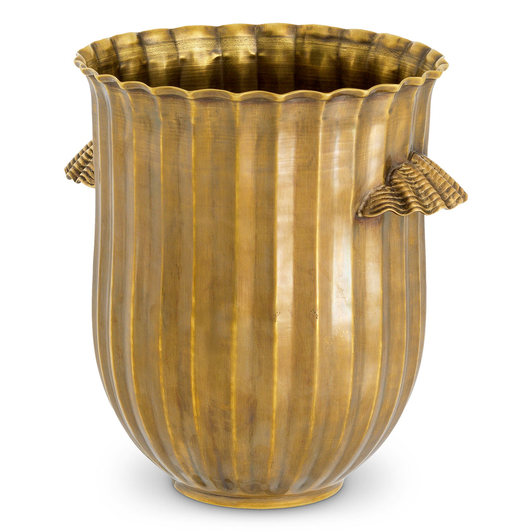 Wine Cooler Sutera - Vintage brass finish