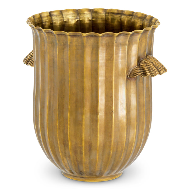 Wine Cooler Sutera - Vintage brass finish