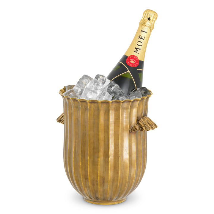 Wine Cooler Sutera - Vintage brass finish