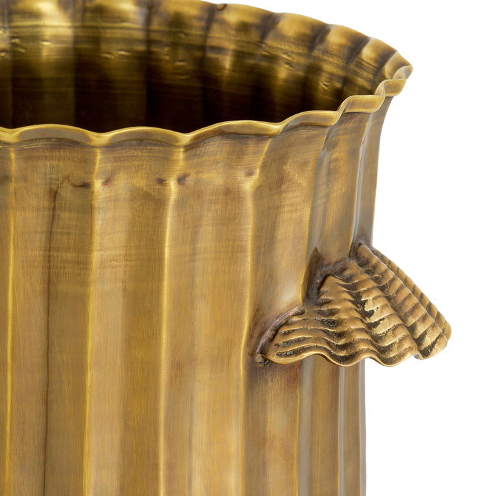 Wine Cooler Sutera - Vintage brass finish