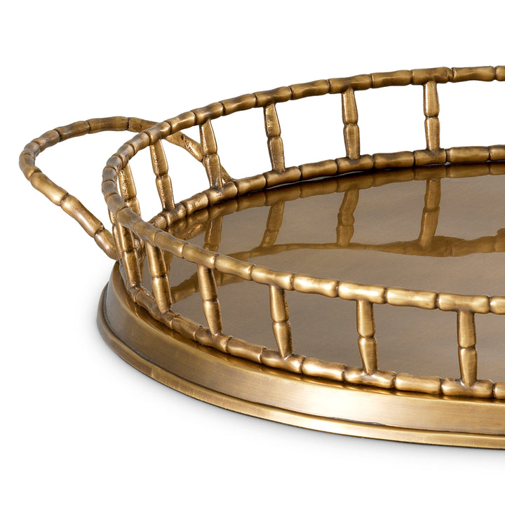 Tray Fairgrove - Vintage brass finish