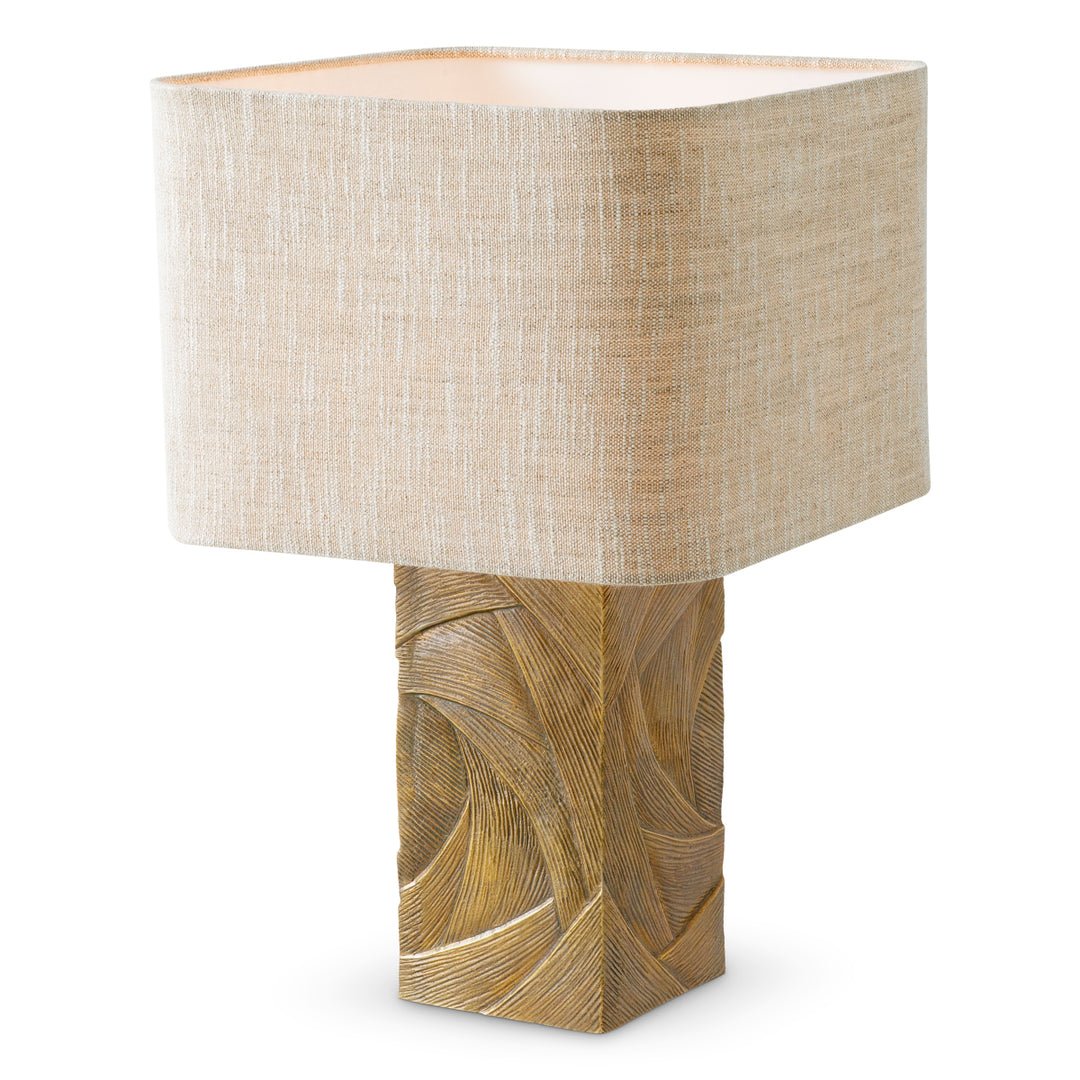 Table Lamp Bandol - Vintage brass finish