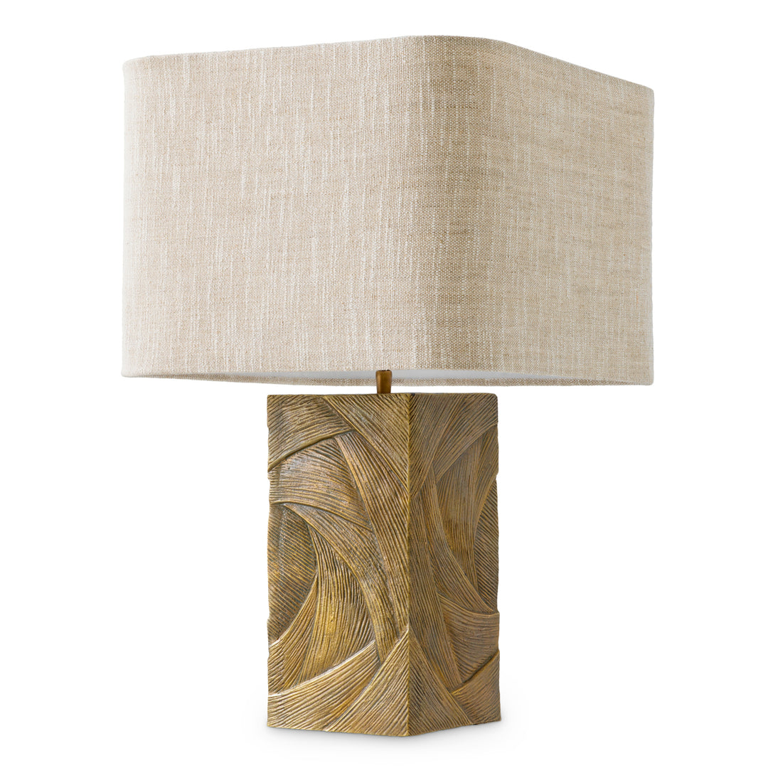 Table Lamp Bandol - Vintage brass finish