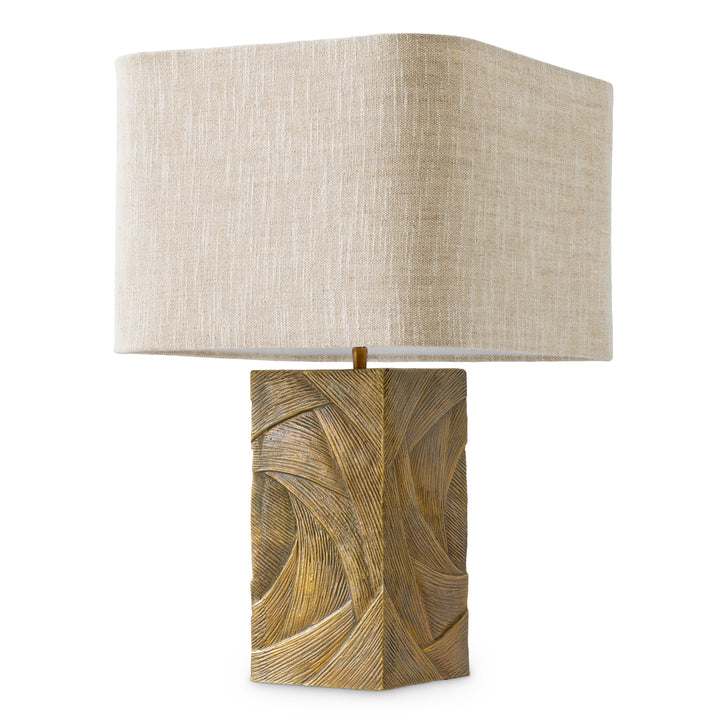 Table Lamp Bandol - Vintage brass finish