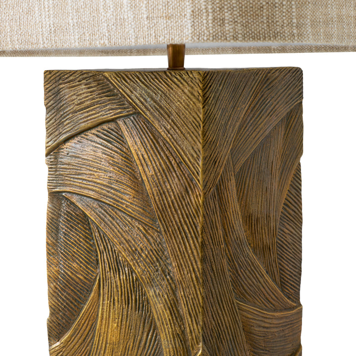 Table Lamp Bandol - Vintage brass finish