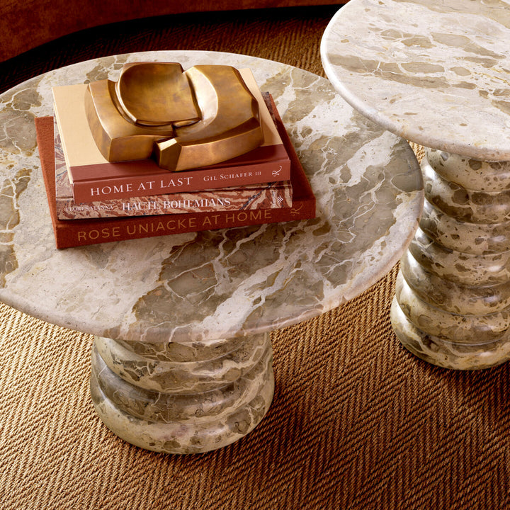 Coffee Table Lerici - Chocolate marble