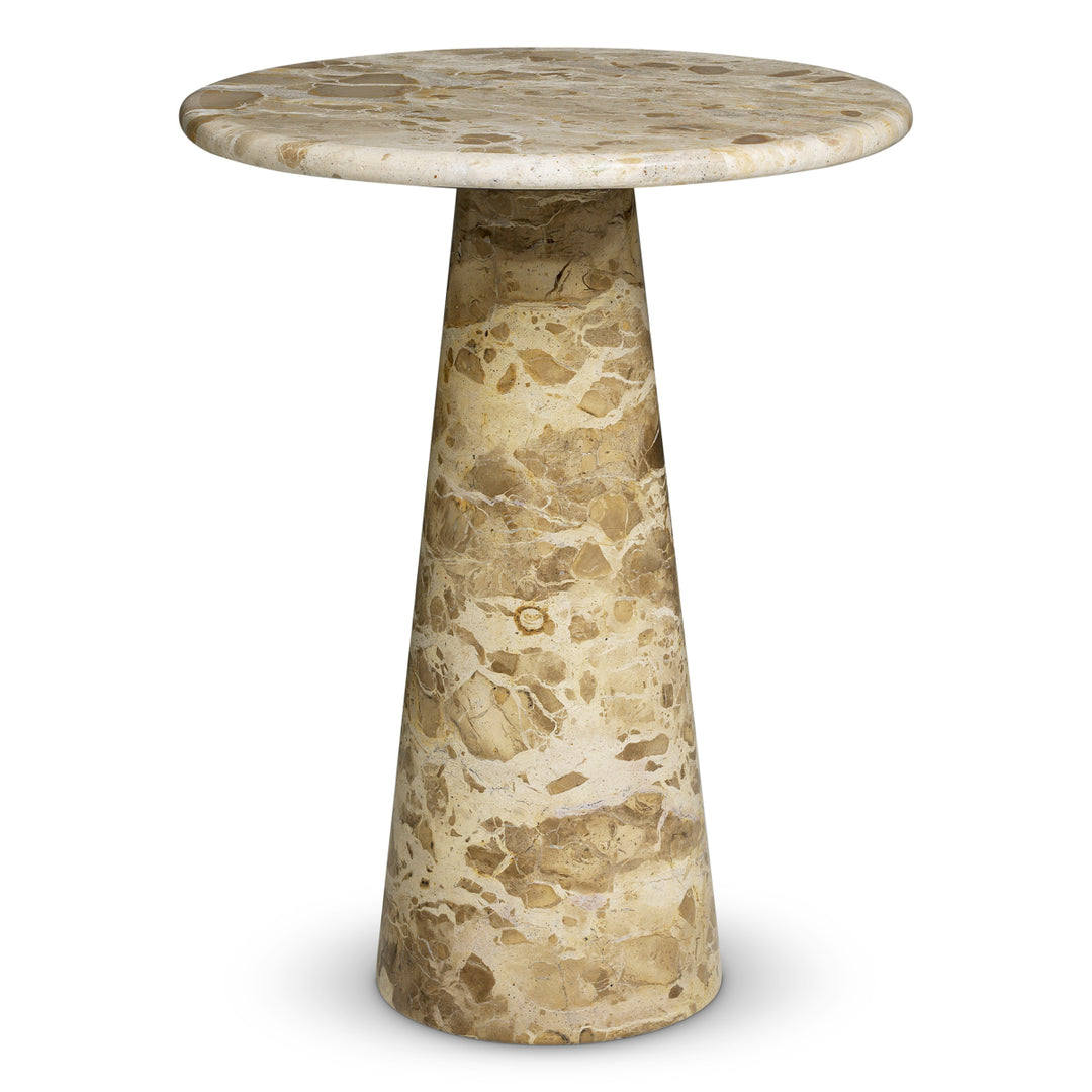 Side Table Adriana L - Chocolate marble