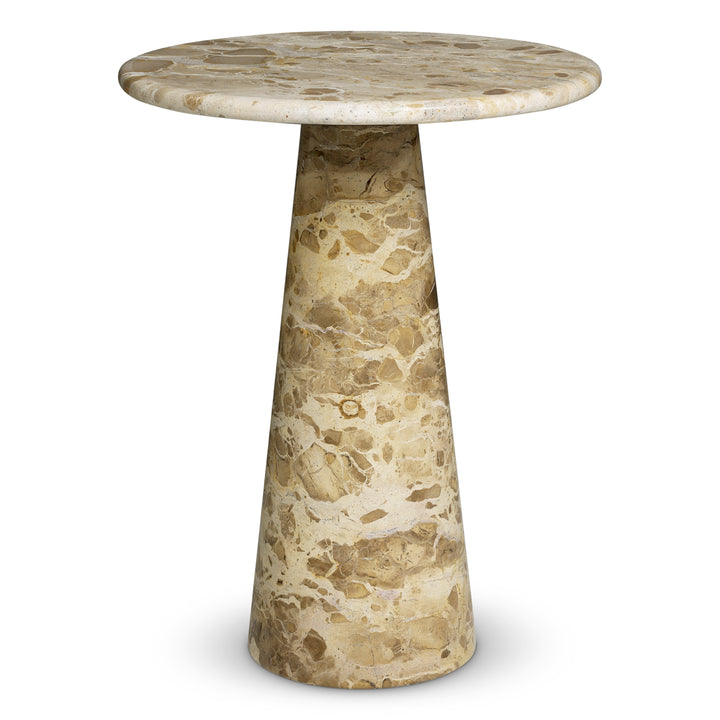 Side Table Adriana L - Chocolate marble