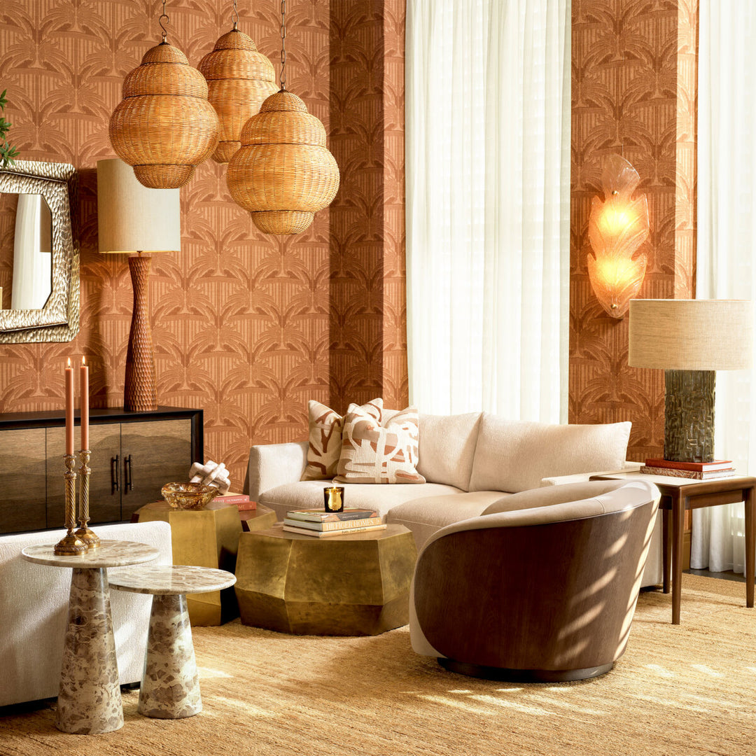 Side Table Adriana S - Chocolate marble
