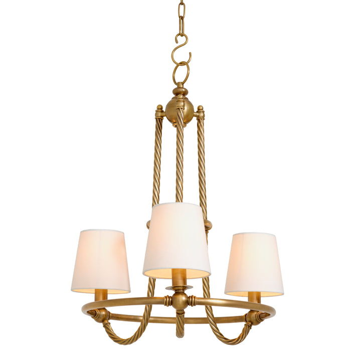 Chandelier Vienna S - Vintage brass finish