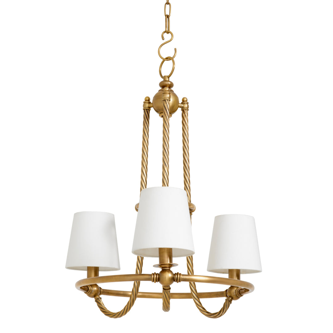 Chandelier Vienna S - Vintage brass finish