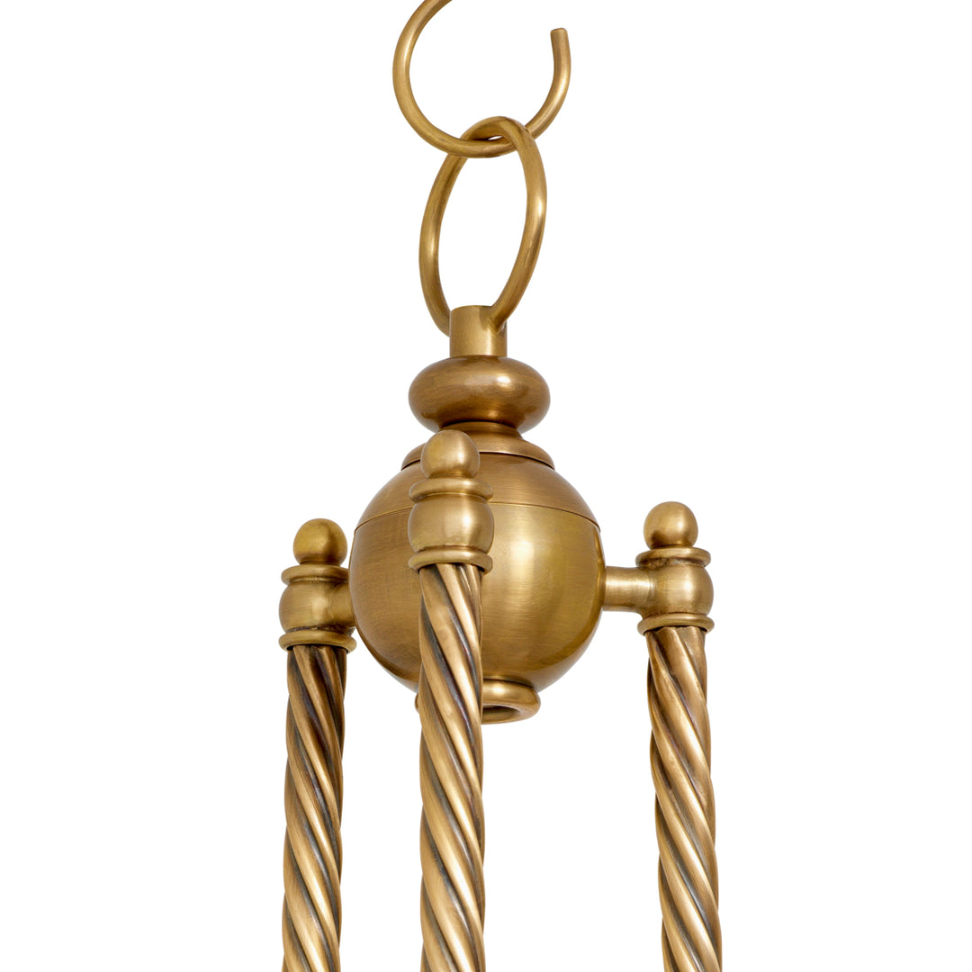 Chandelier Vienna S - Vintage brass finish