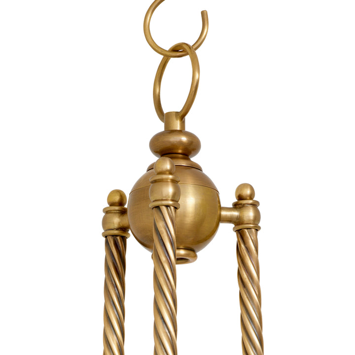 Chandelier Vienna S - Vintage brass finish