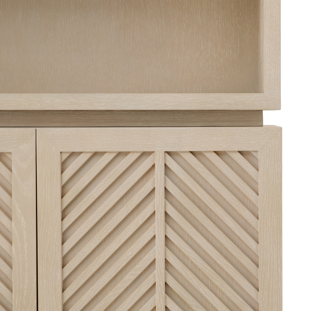 Cabinet Elvador - Washed oak veneer