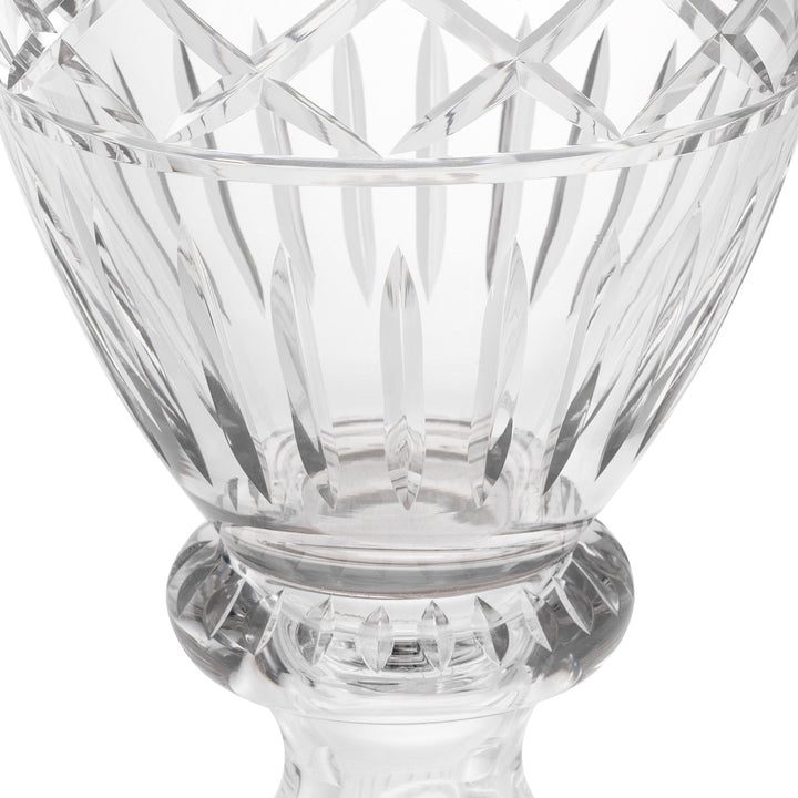 Vase Gravon - Clear glass | hand blown | hand cut