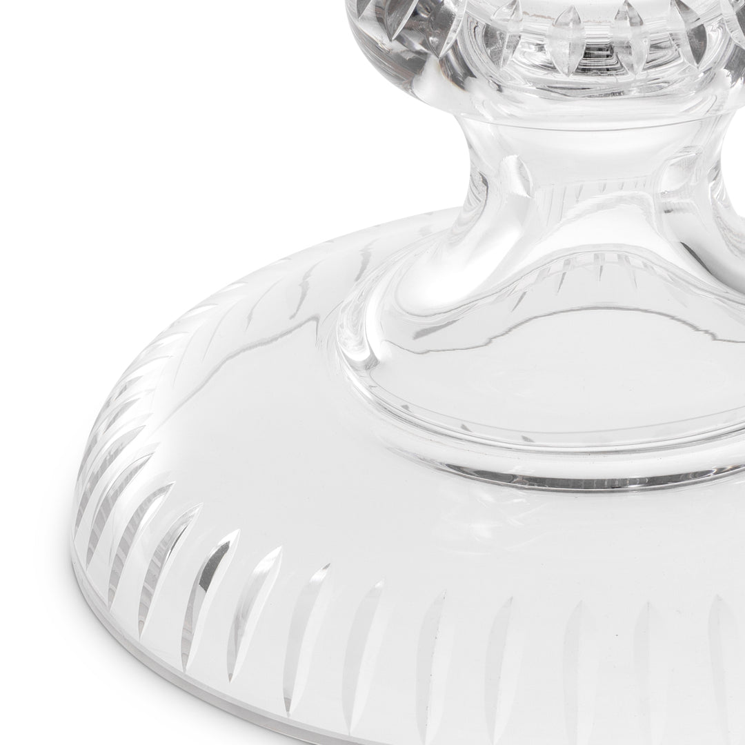 Vase Gravon - Clear glass | hand blown | hand cut