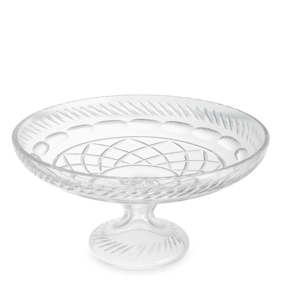 Bowl Orsay - Clear glass | hand blown | hand cut