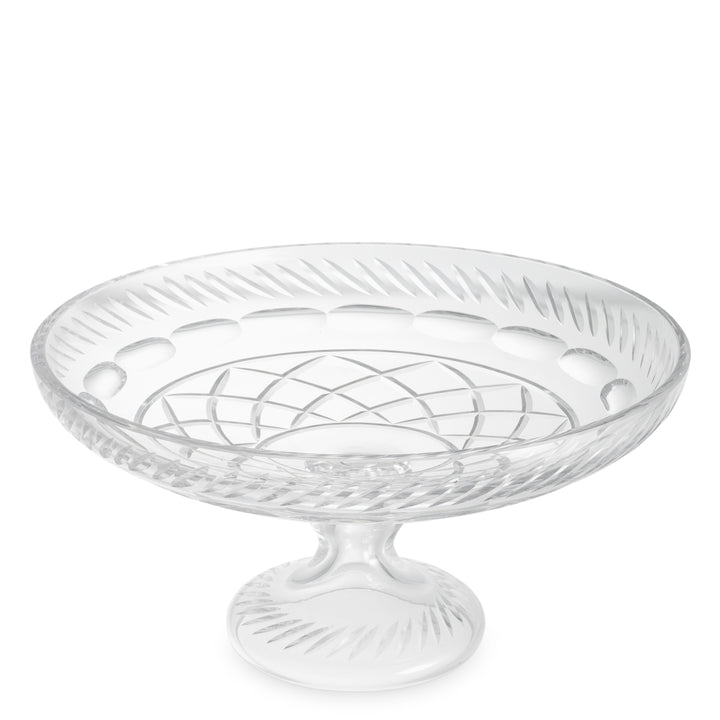 Bowl Orsay - Clear glass | hand blown | hand cut