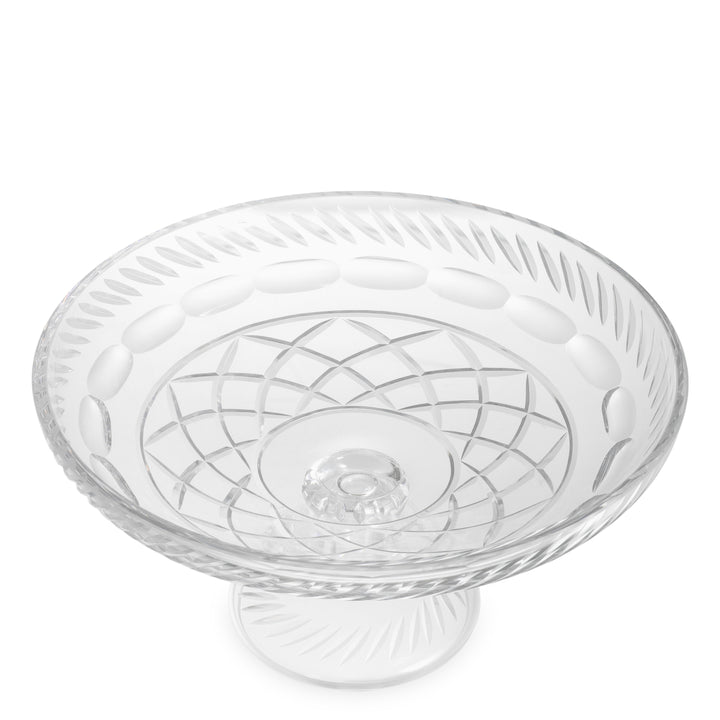 Bowl Orsay - Clear glass | hand blown | hand cut