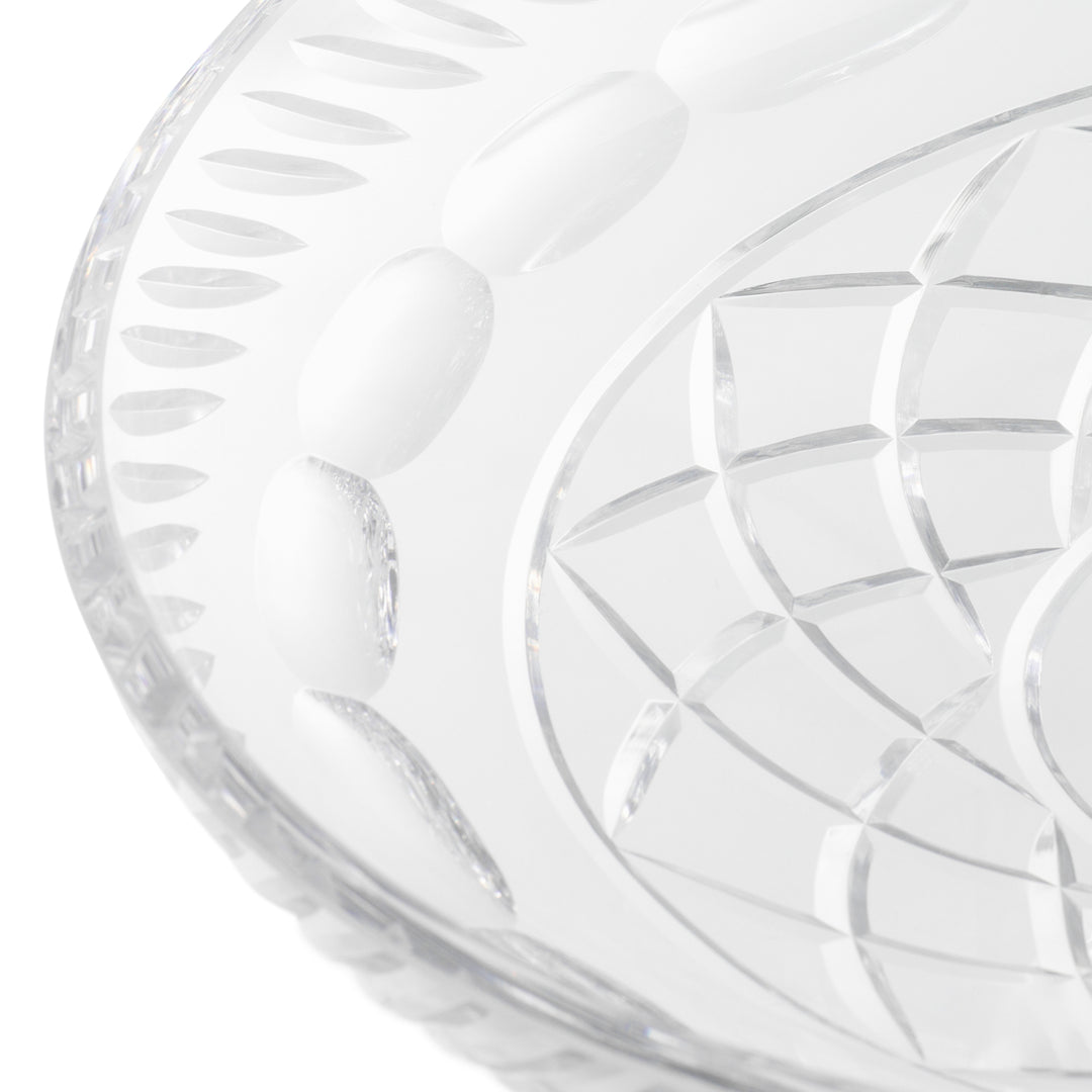 Bowl Orsay - Clear glass | hand blown | hand cut