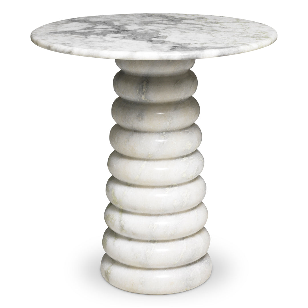Side Table Lerici - White marble
