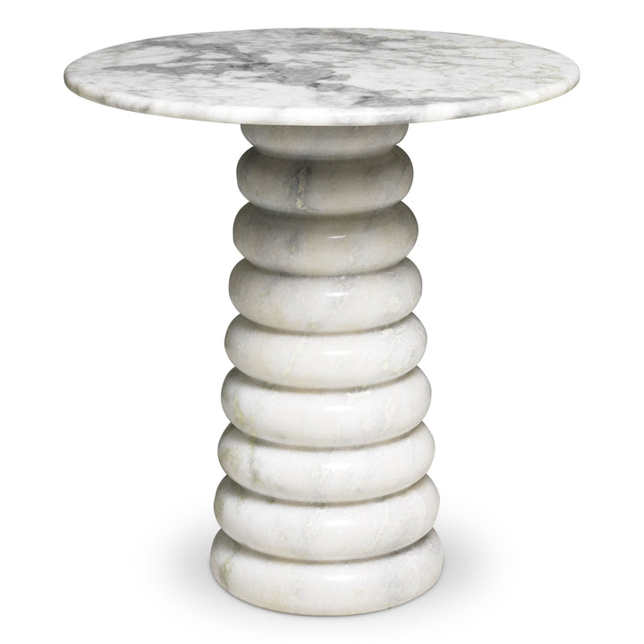 Side Table Lerici - White marble