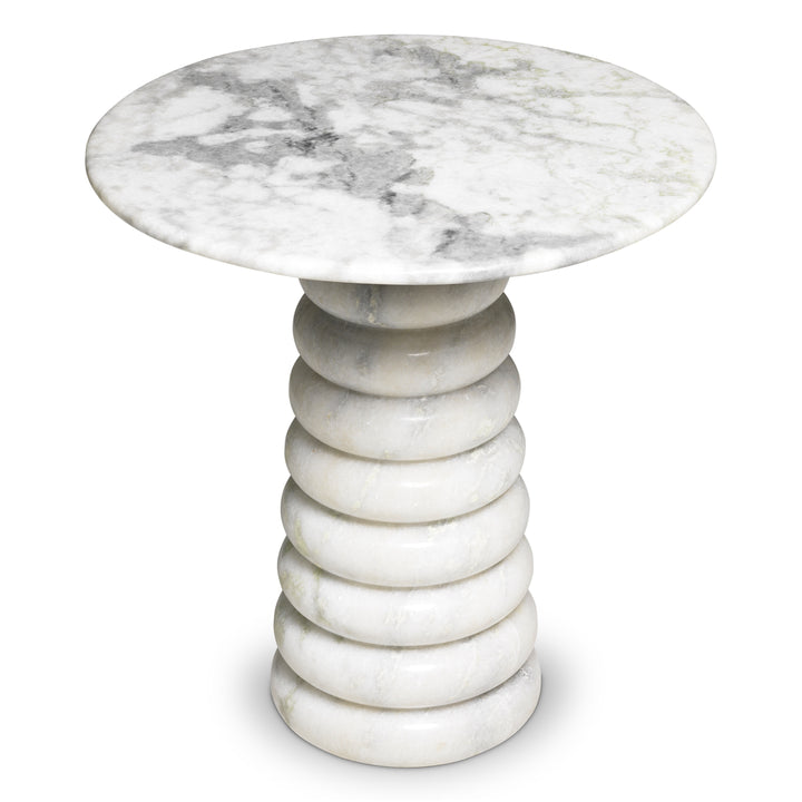 Side Table Lerici - White marble